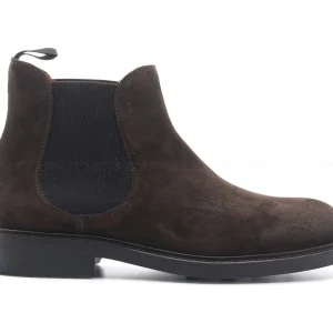 Frau Uomo Stivaletto Chelsea Boot Pelle Scamosciata