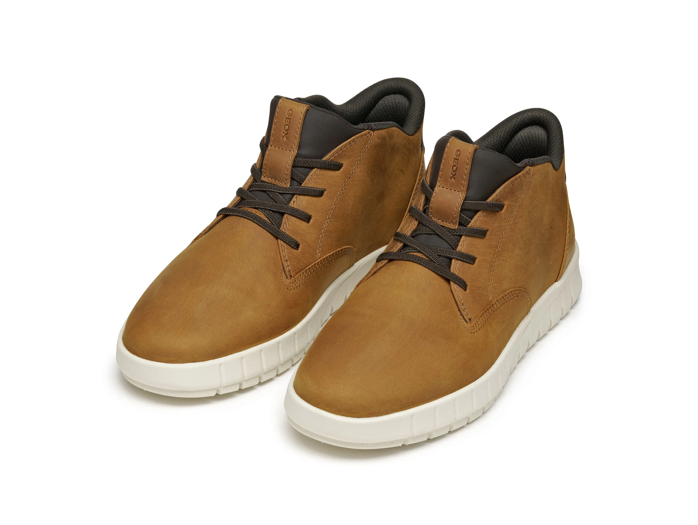 Geox Polacchino Uomo Flextride Plus Fast In Pelle Marrone - immagine 7