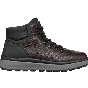 Geox Granito Scarponcini Invernali Amphibiox Waterproof in Pelle