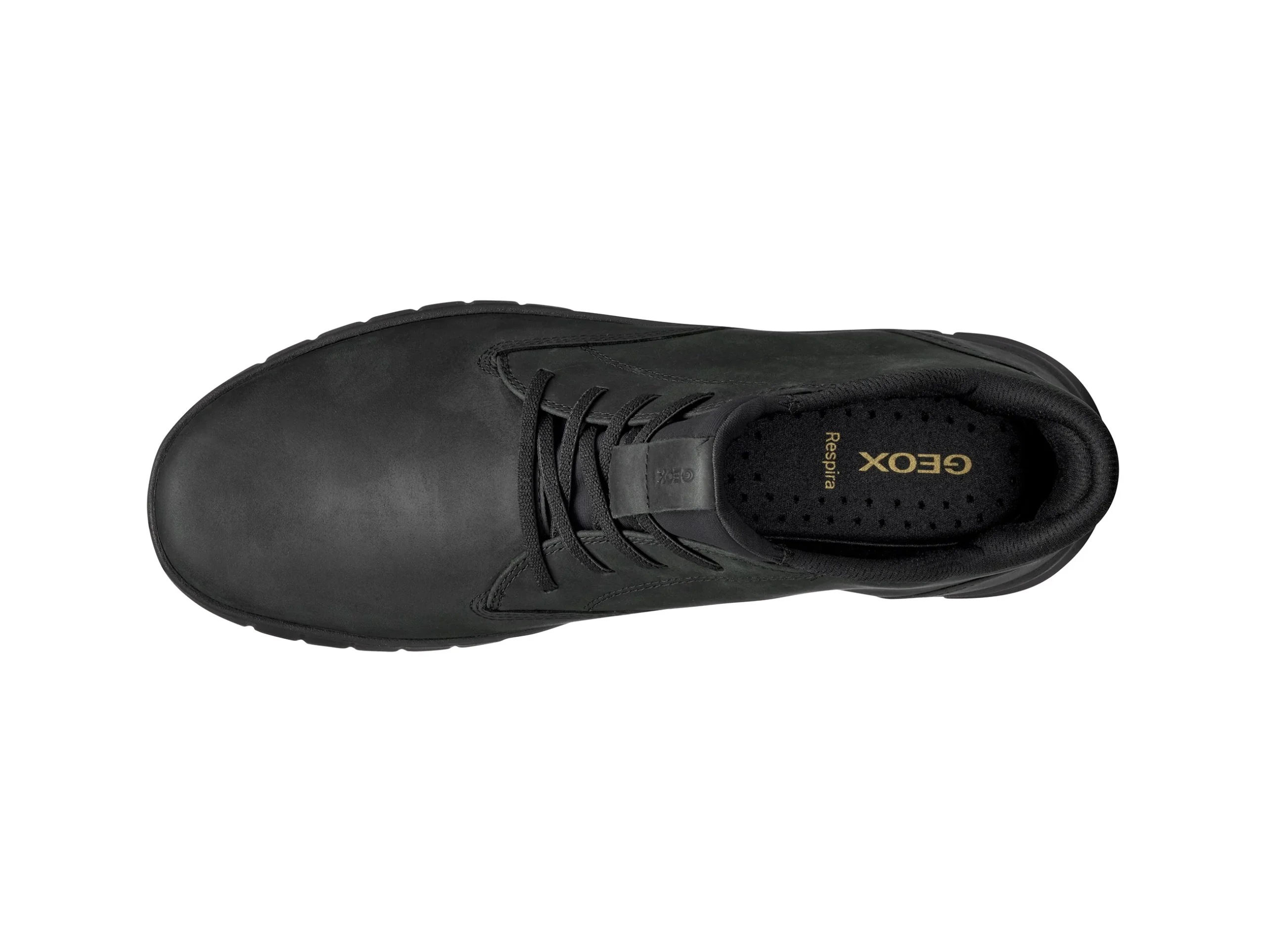 Geox Polacchino Uomo Flextride Plus in Pelle Nera - immagine 4