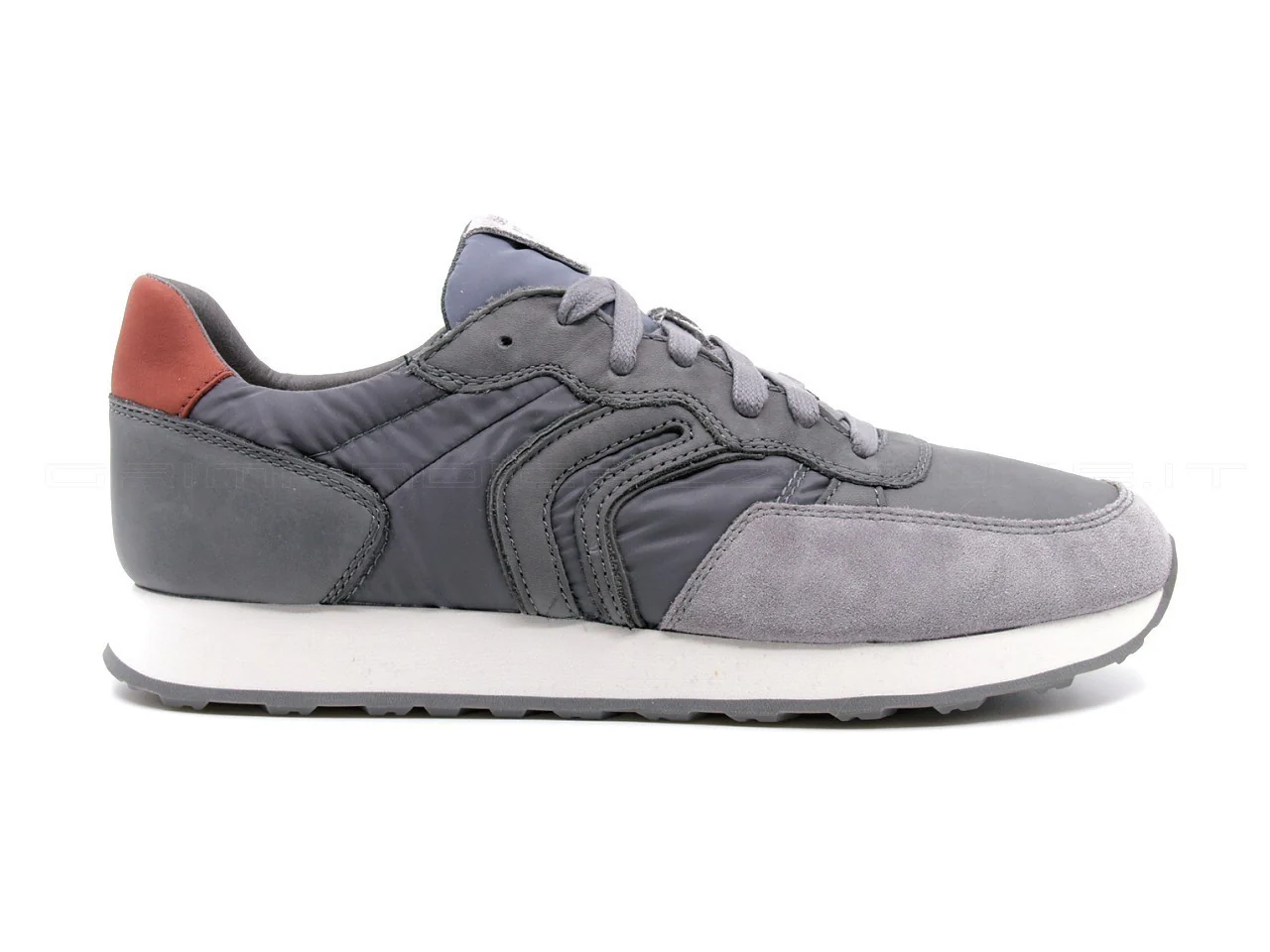 Geox uomo Vincit sneakers grigie - immagine 2