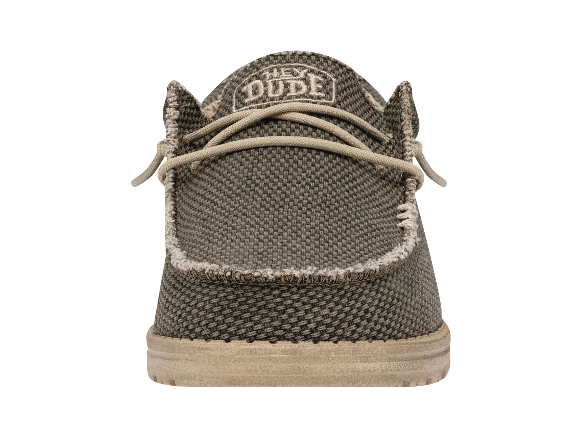 Hey Dude Uomo Scarpe Wally Braided Verde Militare Army - immagine 6