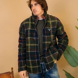 Tartan Fleece Zip