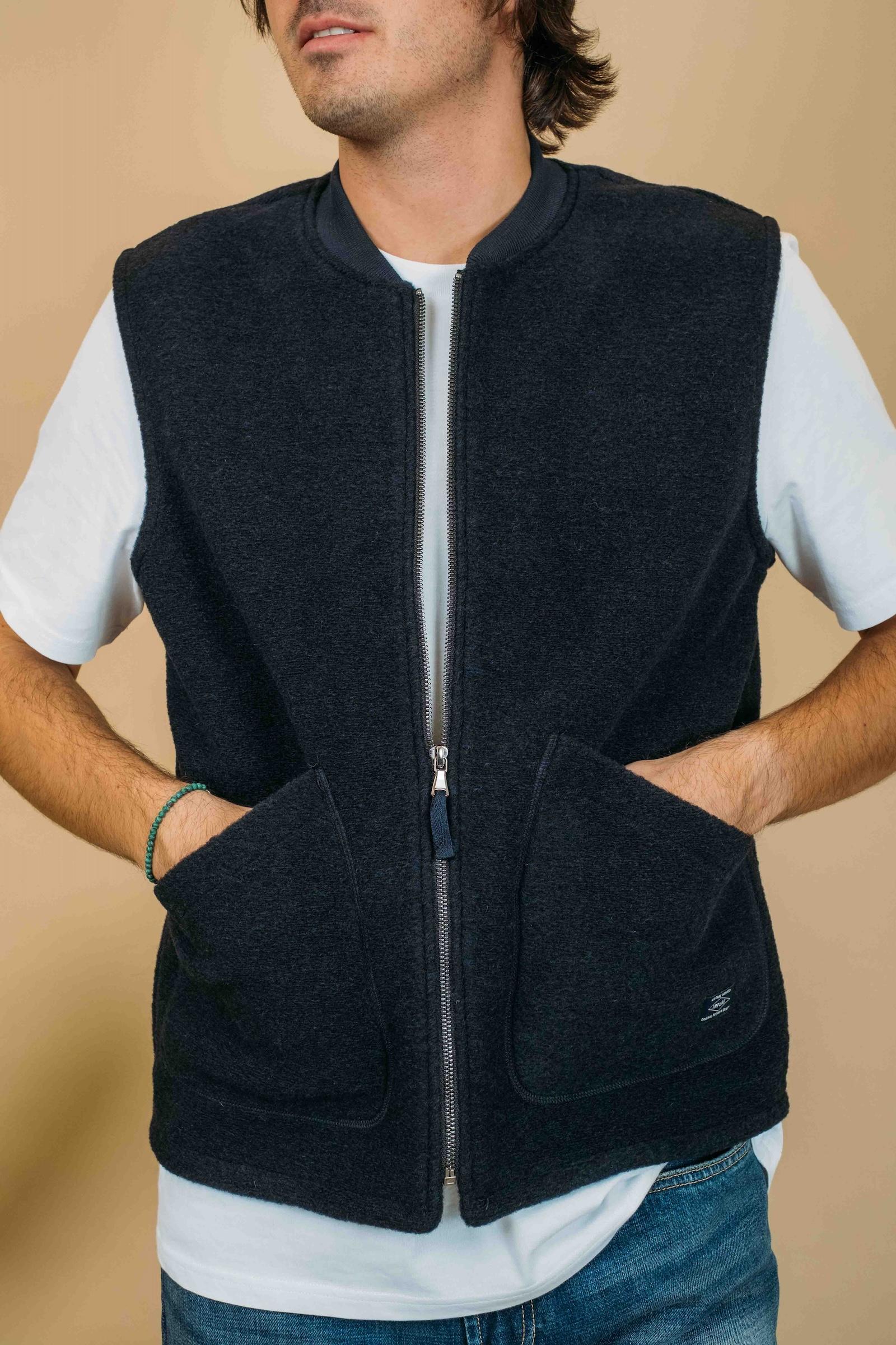 Terry Gilet Wool - immagine 3