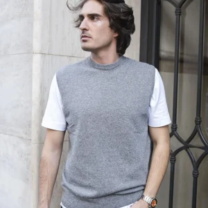 Gilet Misto Cashmere