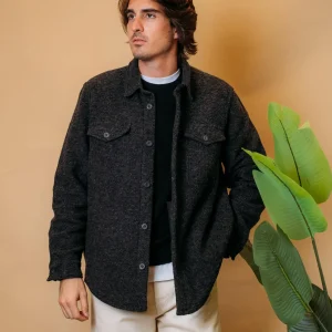 Overshirt in Lana Cotta