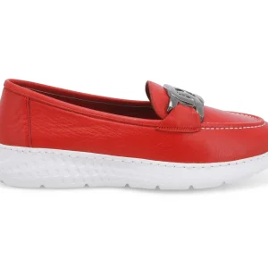 Melluso Donna Mocassini Casual con Accessorio tomaia Pelle