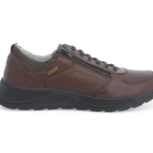Melluso Scarpe Lacci Invernali con Zip in Pelle Impermeabile