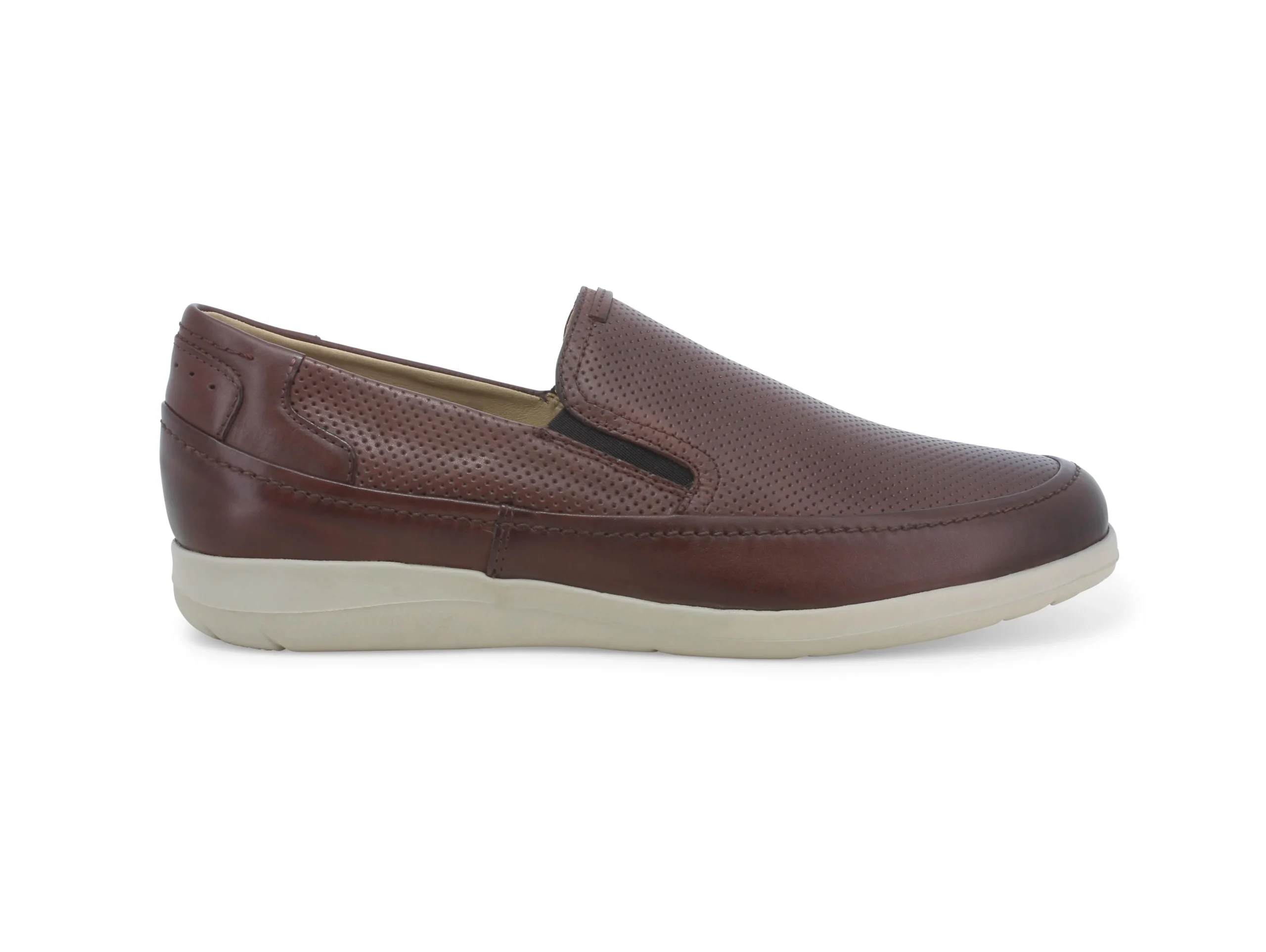 Melluso Scarpe Estive Uomo Senza Stringhe Tomaia Pelle - immagine 2