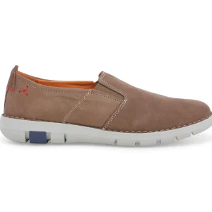 Melluso Uomo Scarpe Estive Slip-on Leggere in Pelle Nabuk