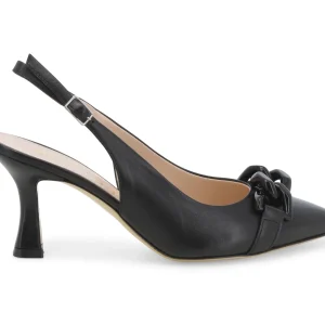 Melluso Slingback Tacco Alto Elegante in Pelle liscia
