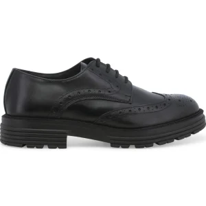 Melluso Uomo Scarpe Basse Invernali Derby Tomaia Pelle