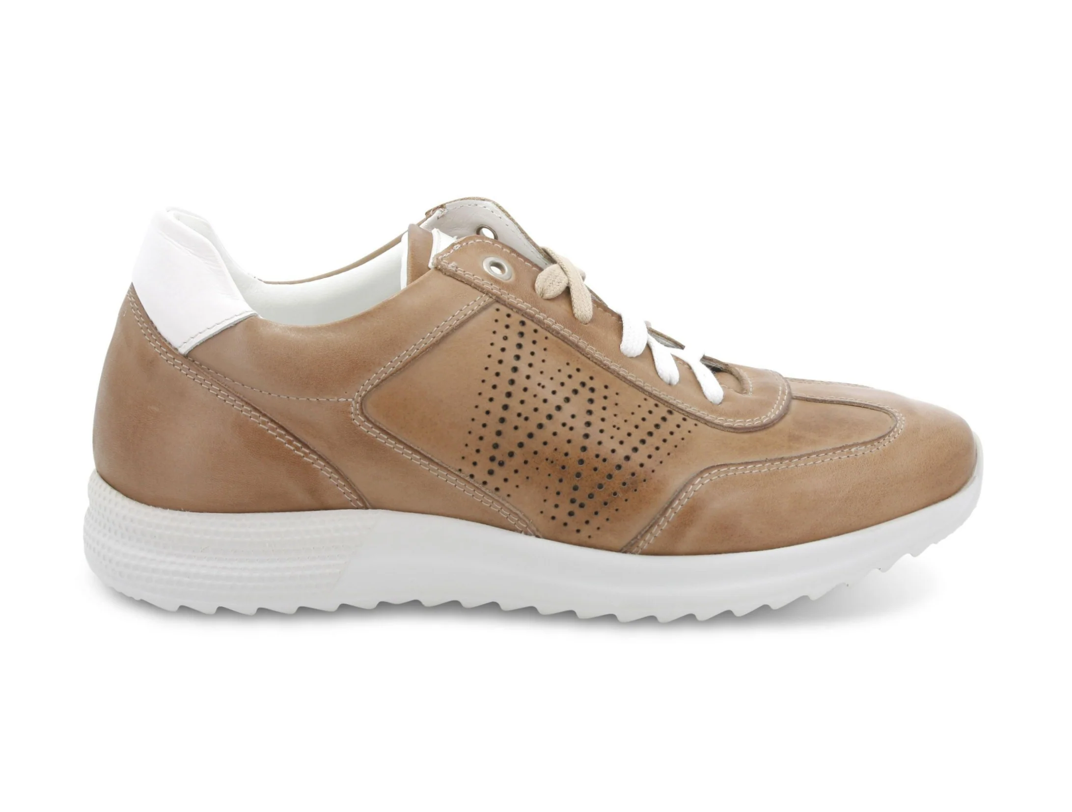 Melluso uomo scarpe stringate in pelle anticata - immagine 2