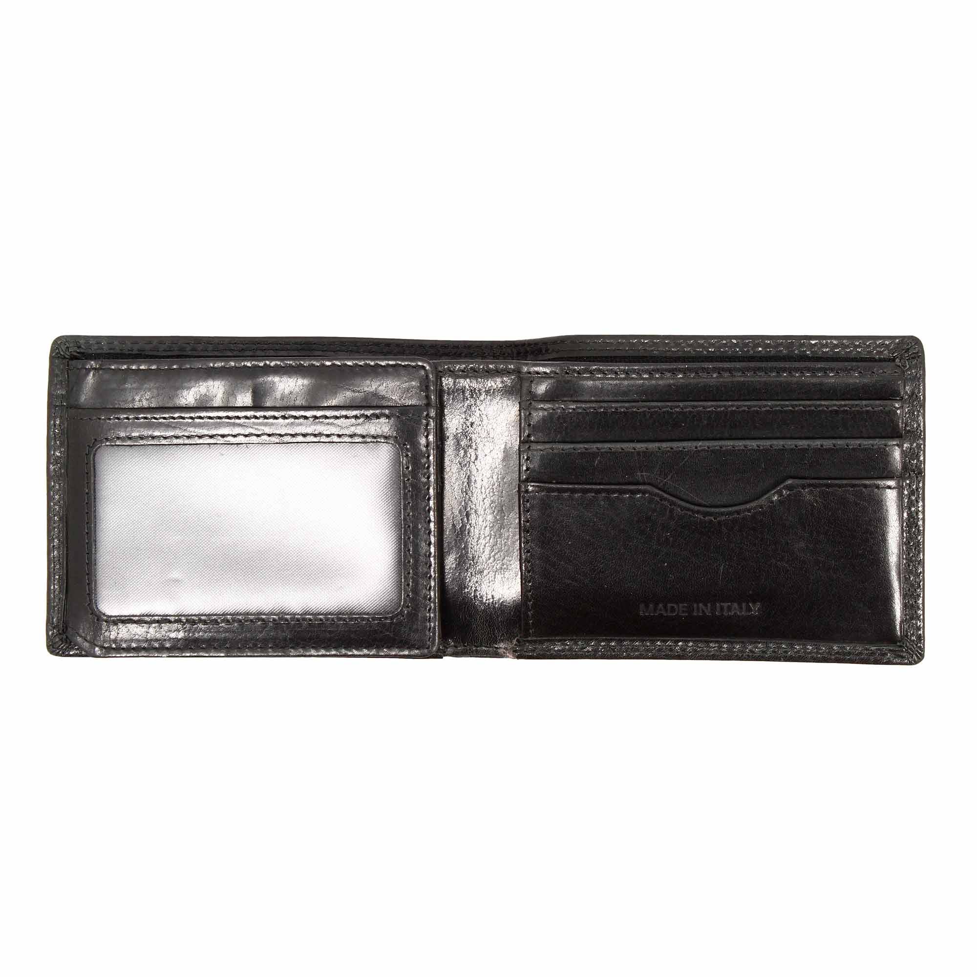 Portafoglio RFID in pelle porta tessere banconote scomparti - immagine 6
