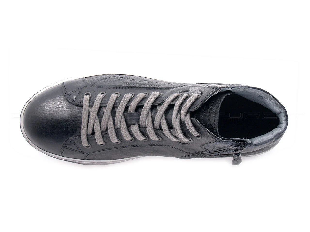 NeroGiardini sneakers alte uomo - immagine 4