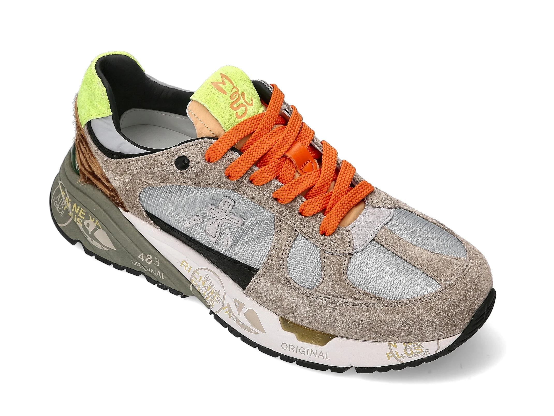 Premiata scarpe donna Mase tessuto suede - immagine 3