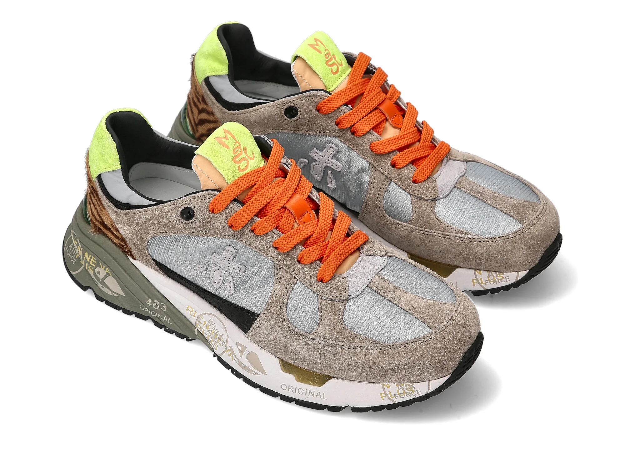 Premiata scarpe donna Mase tessuto suede - immagine 6