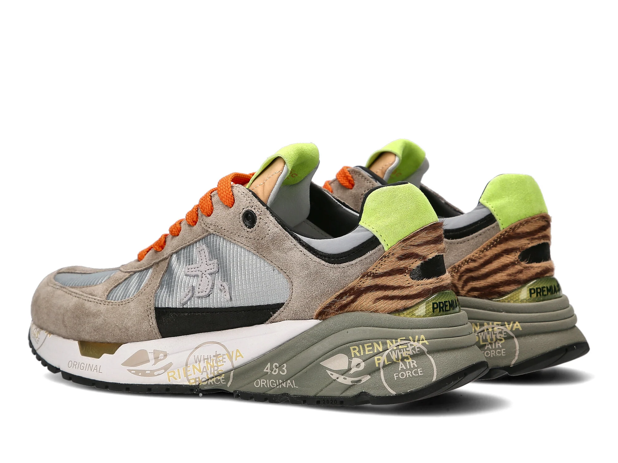 Premiata scarpe donna Mase tessuto suede - immagine 5