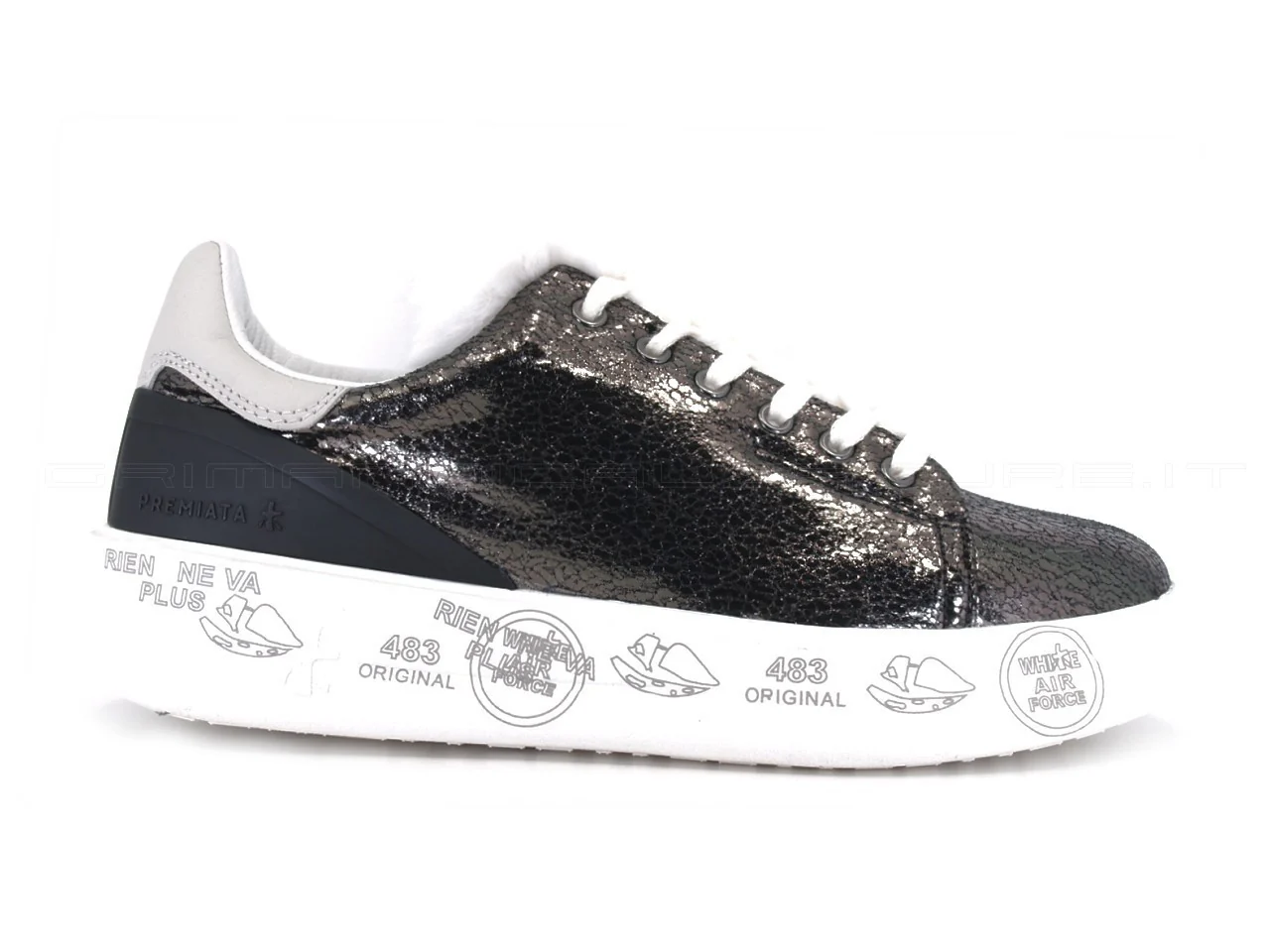Premiata Belle sneakers pelle laminata - immagine 2