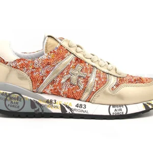 Premiata Diane paillettes arancio