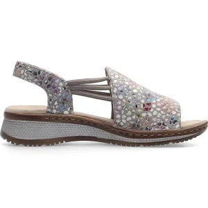 Ara Sandali Hawaii Casual Comfort Suola Zeppa Tomaia Pelle