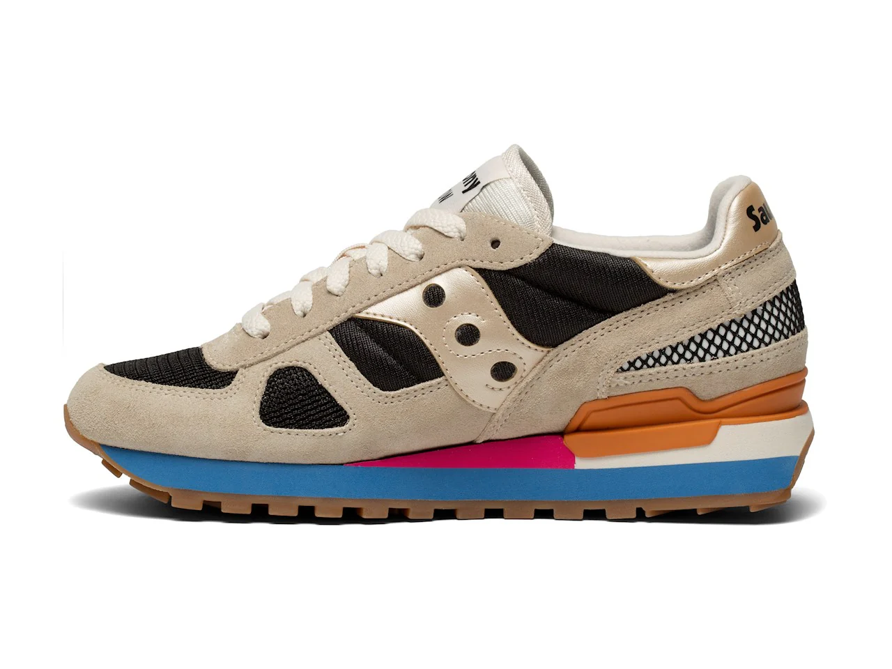 Saucony Shadow donna beige nera - immagine 4