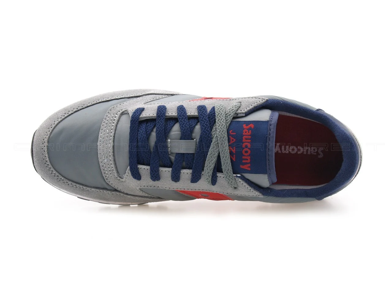Saucony uomo Jazz Grigia Rossa Blu - immagine 3