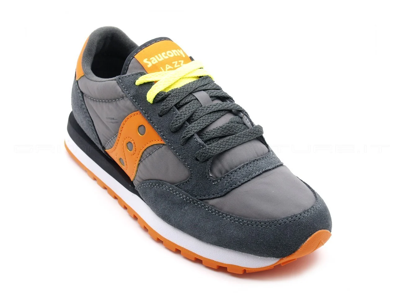 Saucony uomo Jazz O' Grigia Arancio - immagine 4