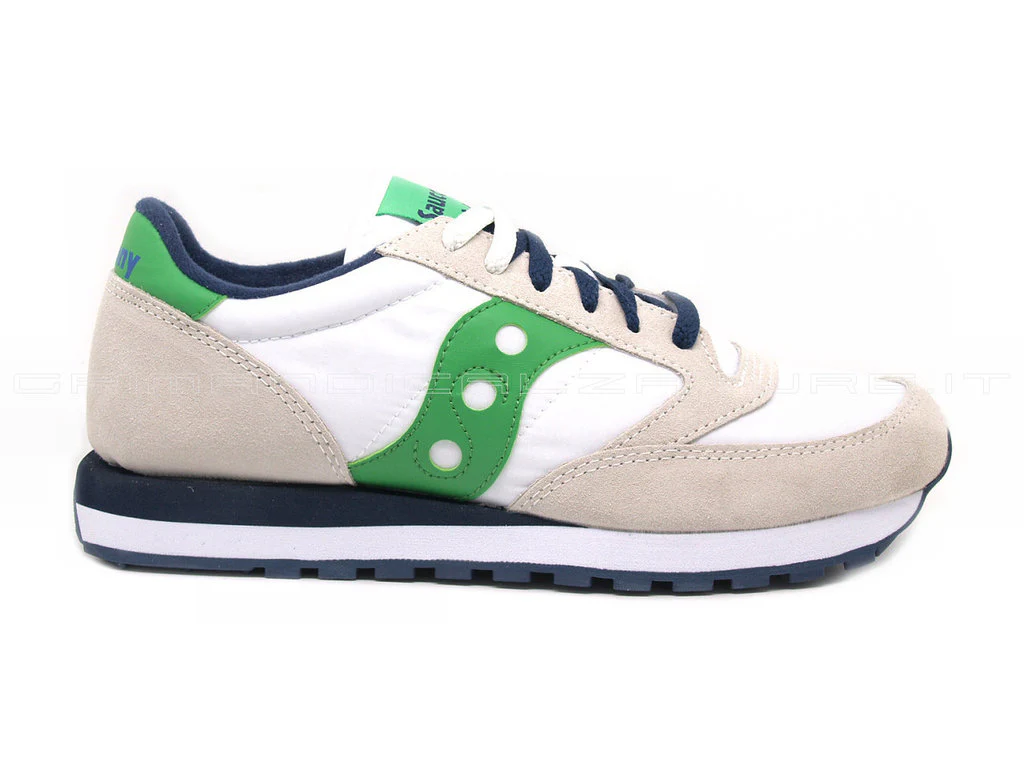 Saucony uomo Jazz O' Bianca Verde - immagine 2