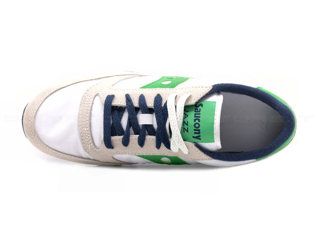 Saucony uomo Jazz O' Bianca Verde - immagine 3