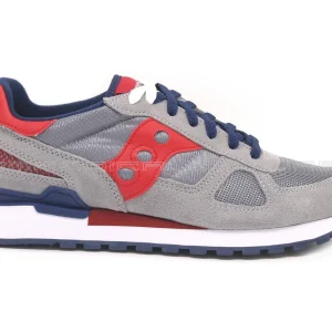 Saucony uomo Shadow Grigio Rosso Blu