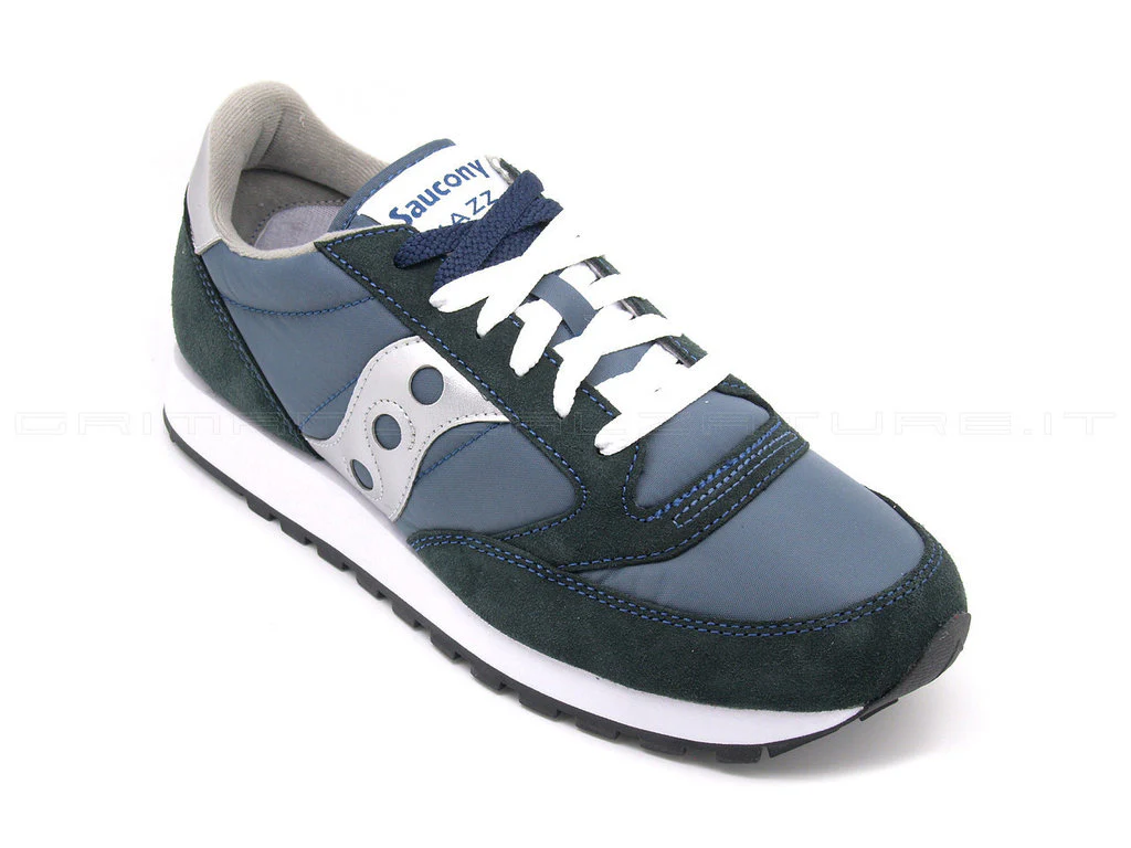 Saucony uomo Jazz Originals Blu Argento - immagine 4