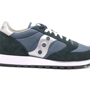 Saucony uomo Jazz Originals Blu Argento