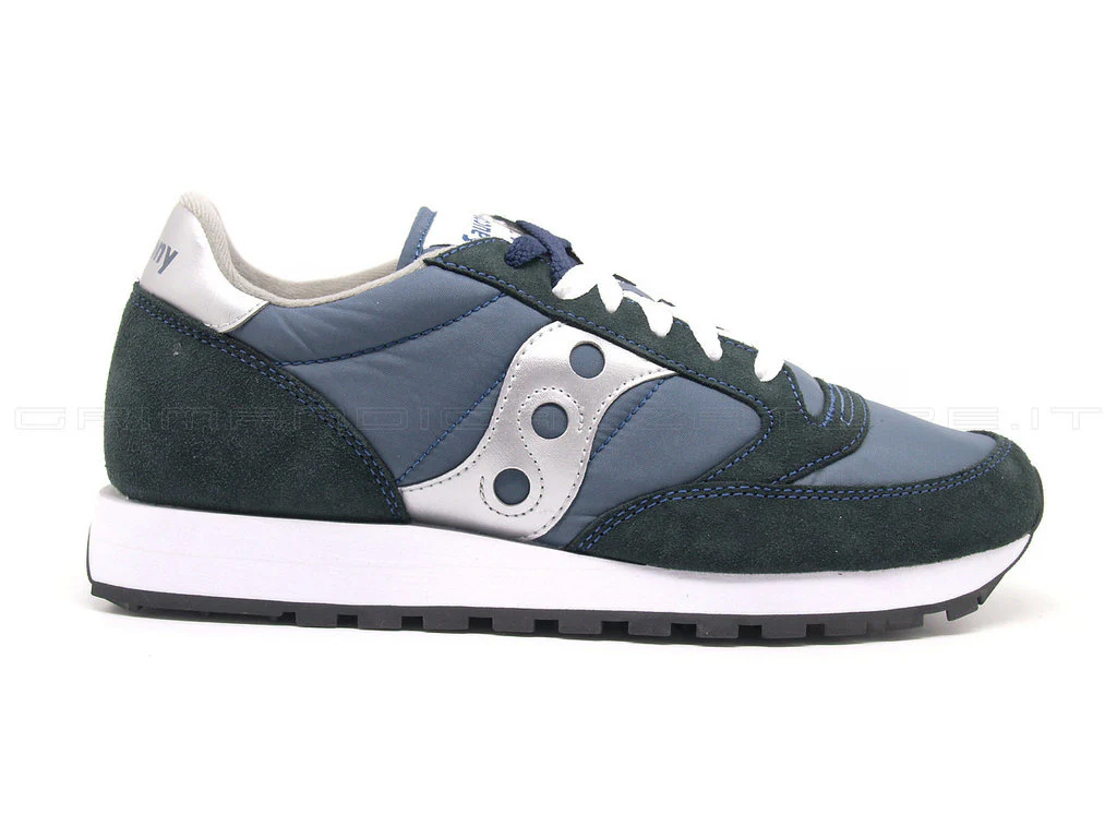 Saucony uomo Jazz Originals Blu Argento - immagine 2