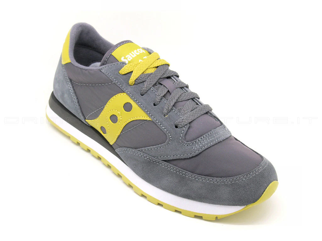 Saucony uomo Jazz Grigia Verde - immagine 4