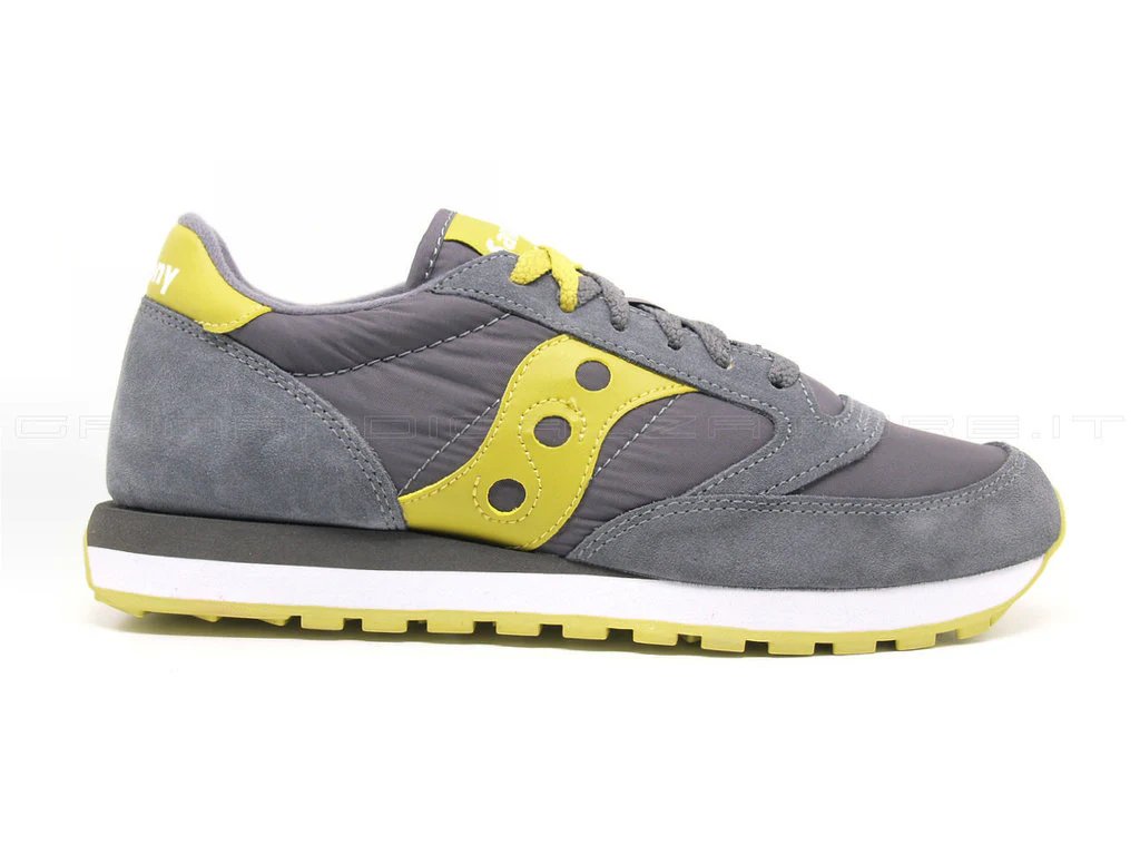 Saucony uomo Jazz Grigia Verde - immagine 2