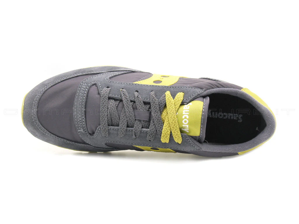 Saucony uomo Jazz Grigia Verde - immagine 3