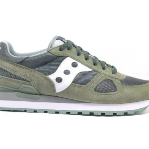 Saucony uomo Shadow Verde Bianca