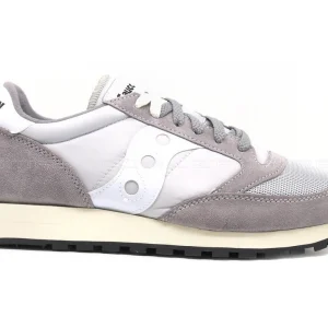 Saucony uomo Vintage Grigio chiaro Bianco