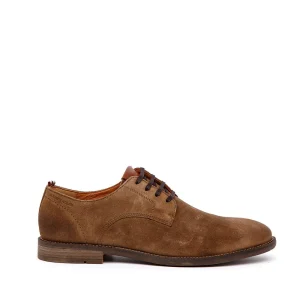 Scarpa casual uomo in camoscio sand.
