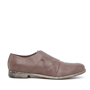 Scarpa uomo in nappa lavata tortora.