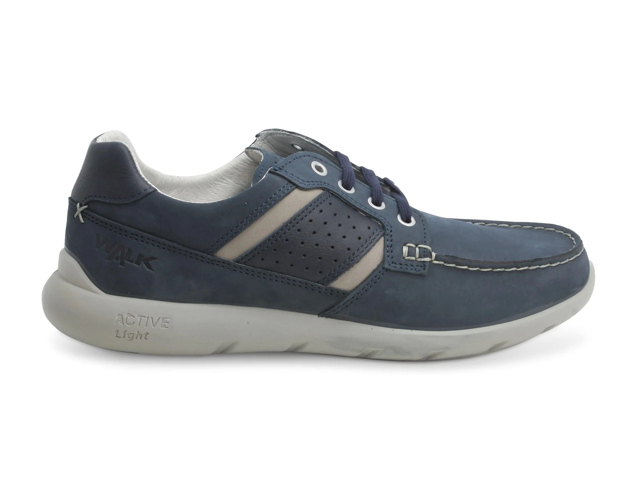 Melluso uomo scarpe barca in nabuk - immagine 2