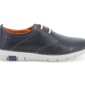 Melluso uomo scarpa lacci estiva in pelle