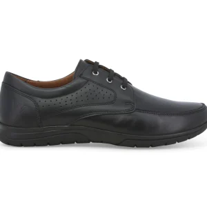 Melluso Uomo Scarpe Estive Stringate Comfort Tomaia Pelle
