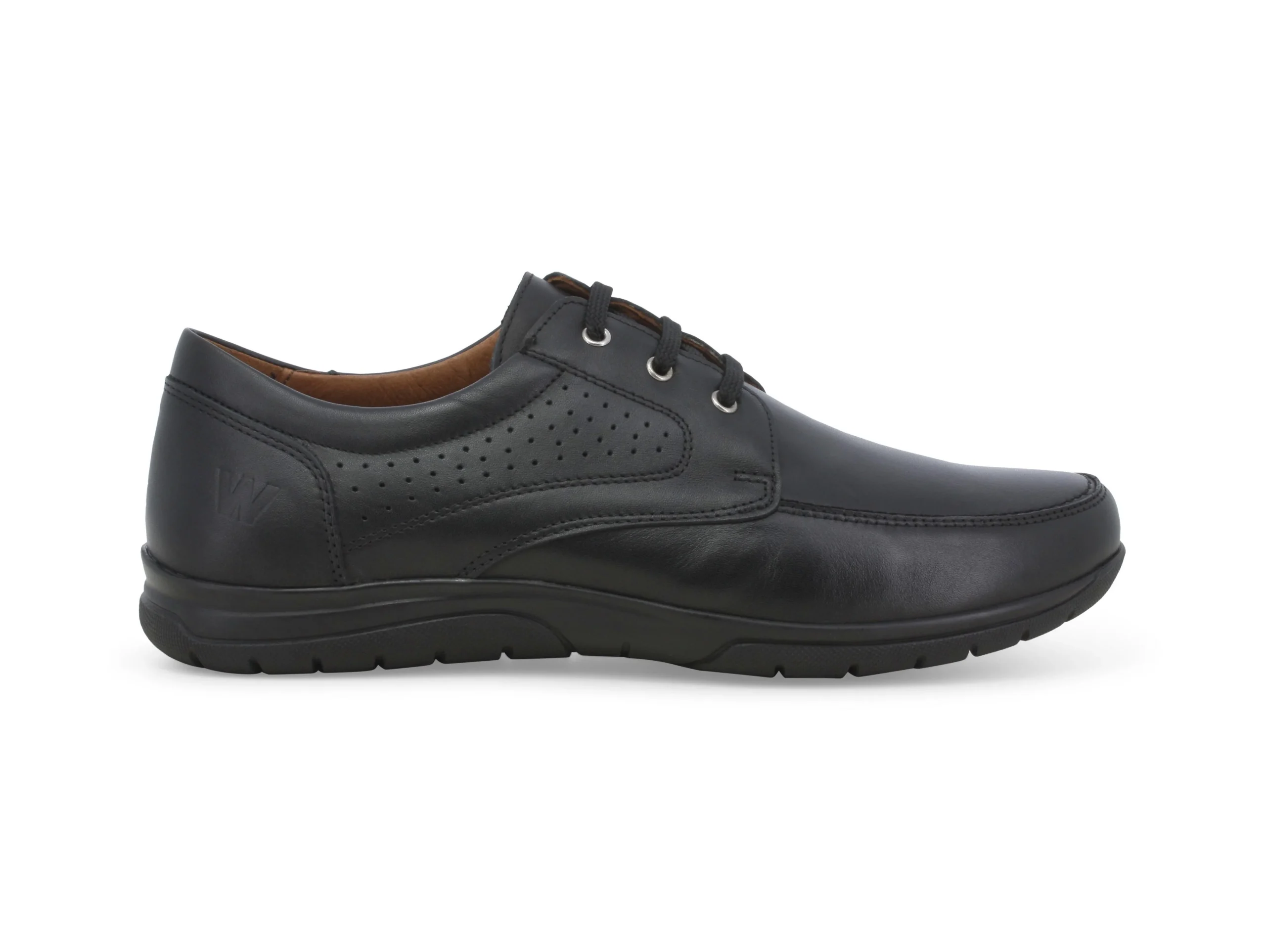 Melluso Uomo Scarpe Estive Stringate Comfort Tomaia Pelle - immagine 2