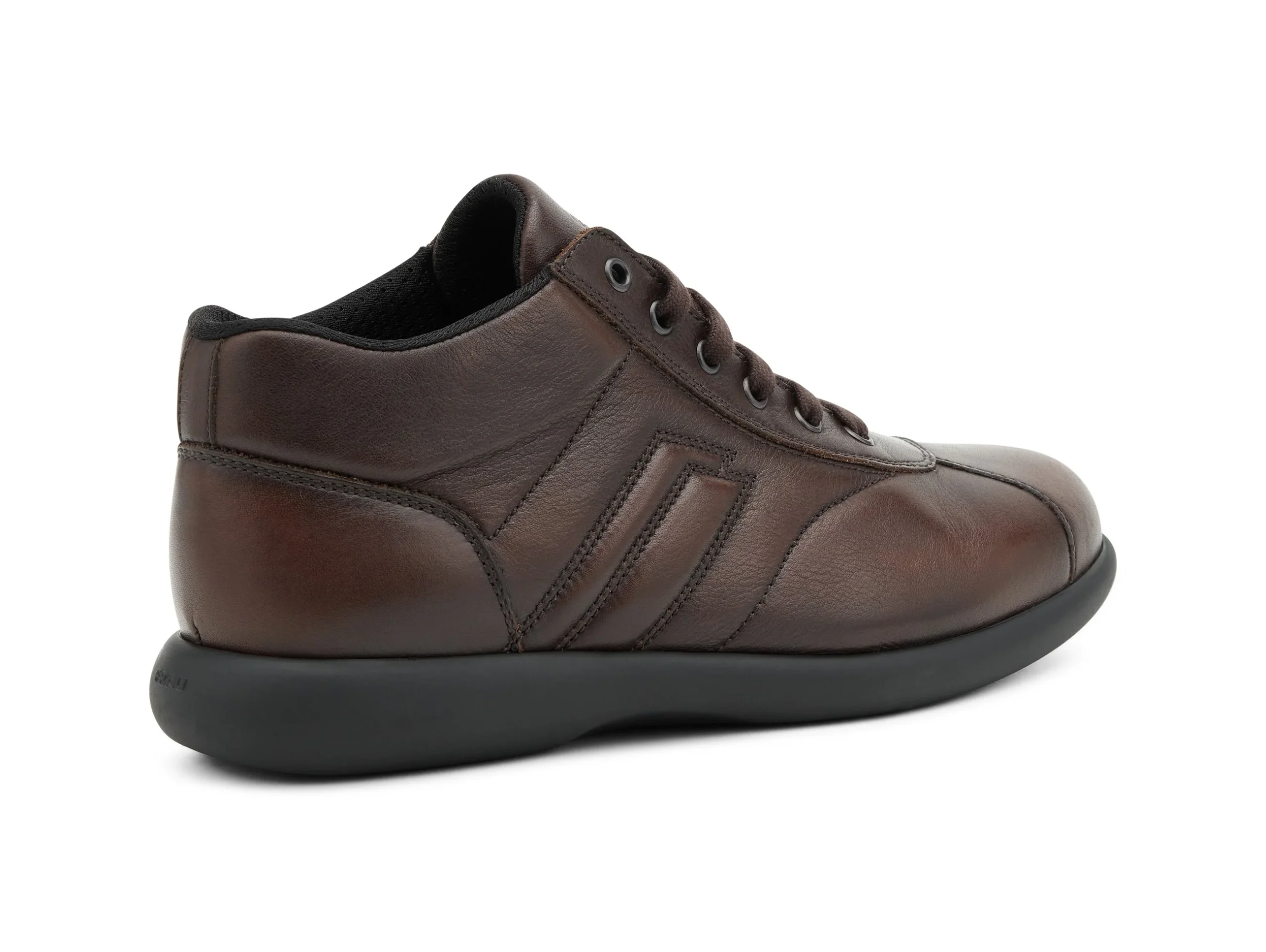 Frau Scarpe Uomo Stringate a Mezza Altezza in Pelle Liscia - immagine 5