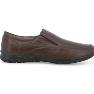 Melluso Uomo Scarpe Comode Slip-on Estive Tomaia Pelle