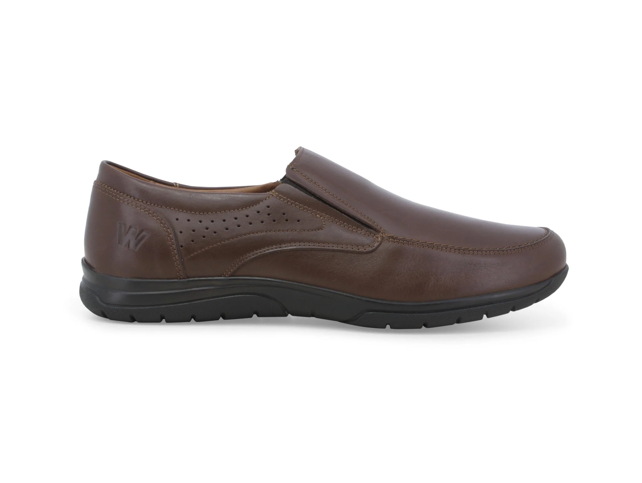 Melluso Uomo Scarpe Comode Slip-on Estive Tomaia Pelle