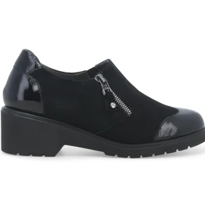 Melluso Scarpe Basse Comfort Invernali Pelle con Zip