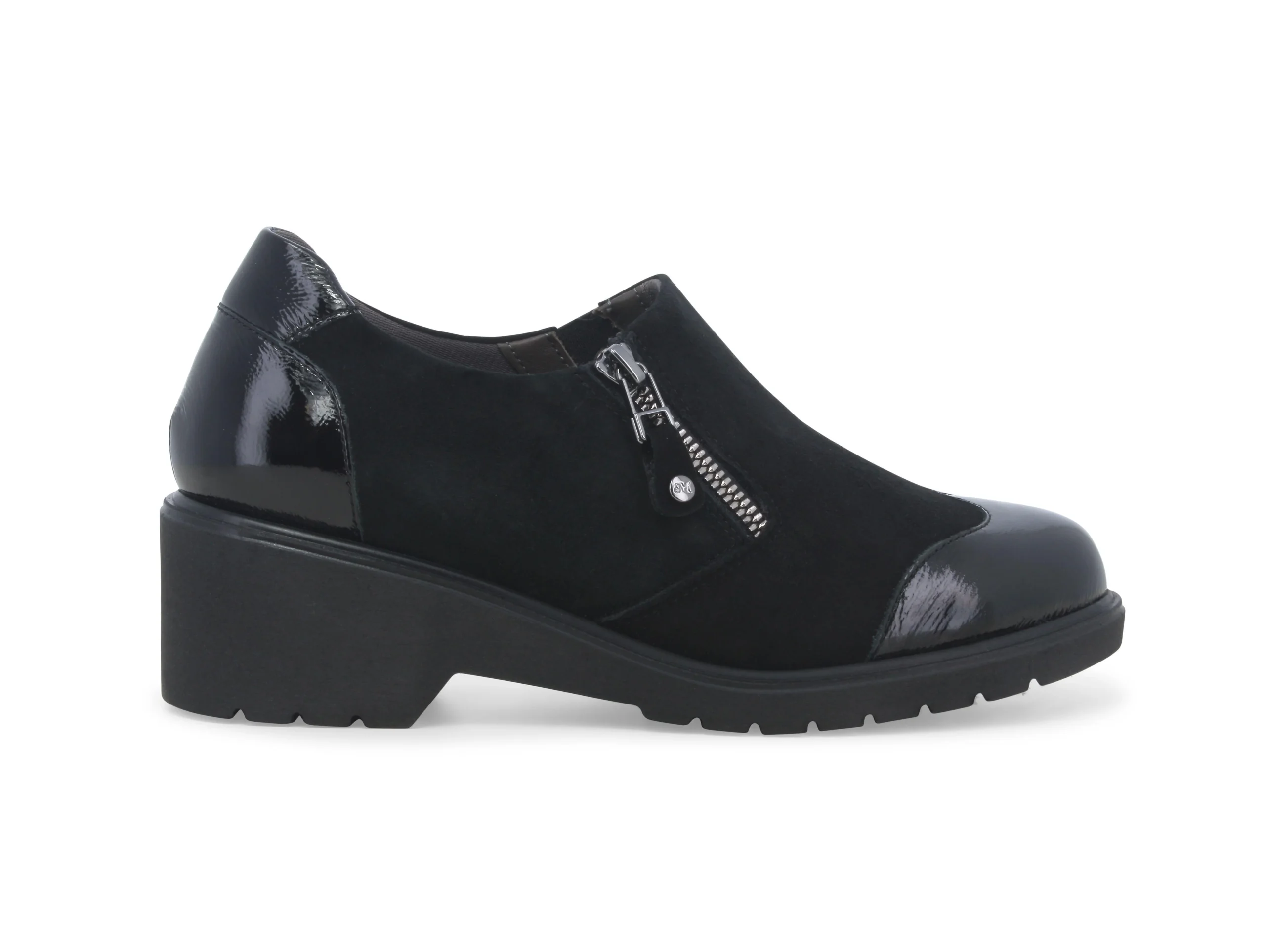 Melluso Scarpe Basse Comfort Invernali Pelle con Zip